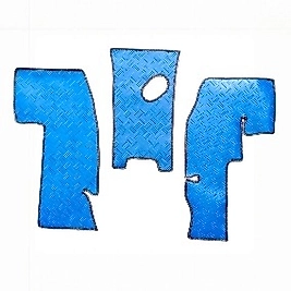 Tümosan 82 80 2008 Model  3 parçalı Mavi renkli Pvc Paspas takımı