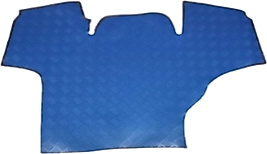 Tercih Kauçuk New Holland Tt4.55 Tt4.65 Tt4.75 Serilerine Uygun Traktör Kabin İçi Mavi Renk Paspası