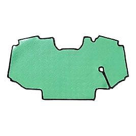 DEUTZ FAHR AGROFORM 410-420-430 Traktör Kabin Yeşil Pvc Paspası